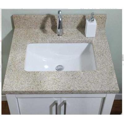 Empire Industries Euro Granite Single Bathroom Vanity Top Granite, Size 3.0 H x 31.0 W x 22.0 D in | Wayfair E3122UTB