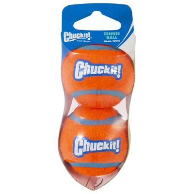 Chuckit! Tennis Ball, Small, Pack of 2, Orange