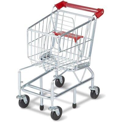 Melissa & Doug Shopping Play Car & Stands Metal in Gray | 23.25 H x 15 W x 11.75 D in | Wayfair 4071