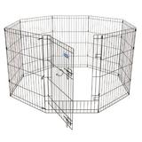 Petmate Exercise Dog Pen Metal in White | 36 H x 24 W x 0.25 D in | Wayfair 55013