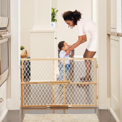 Toddleroo by North States Superyard Traveller Two Panel Extension Plastic in Gray | 26 H x 1.5 W x 30 D in | Wayfair 8662