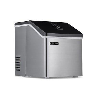 Luma Comfort 28 lb. Daily Production Portable Clear Ice Maker, Size 14.1 H x 11.3 W x 14.8 D in | Wayfair IM200SS