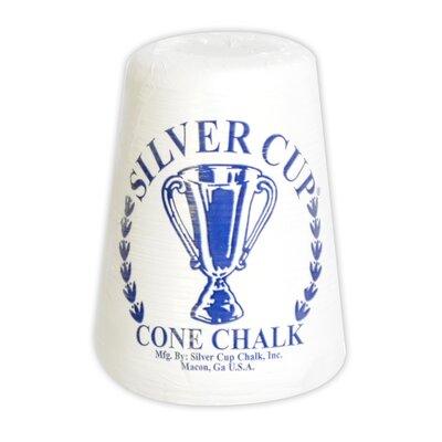 Hathaway Games Silver Cup Cone Talc Chalk Each, Size 4.5 W in | Wayfair BG2547