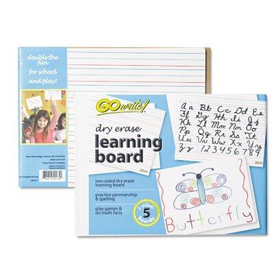 Pacon Corporation Learning Reversible Wall Mounted Dry Erase Board, Size 11.0 H x 8.25 W x 0.2 D in | Wayfair PACLB8511