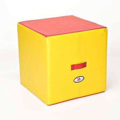 Foamnasium Large Block Soft Play Piece in Red/Yellow | 21 H x 21 W x 20 D in | Wayfair 1030