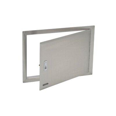 Bull Outdoor Products Drop-In Access Door, Stainless Steel in Gray, Size 1.5 H x 25.63 W x 18.13 D in | Wayfair 89970