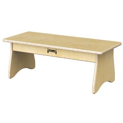 Jonti-Craft® Coffee Table Wood in Brown | 10 H x 27 W x 12 D in | Wayfair 3773JC