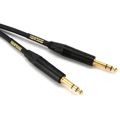 Mogami GOLD TRS-TRS-10 Balanced 1/4-inch TRS Male to 1/4-inch TRS Male Patch Cable - 10 foot