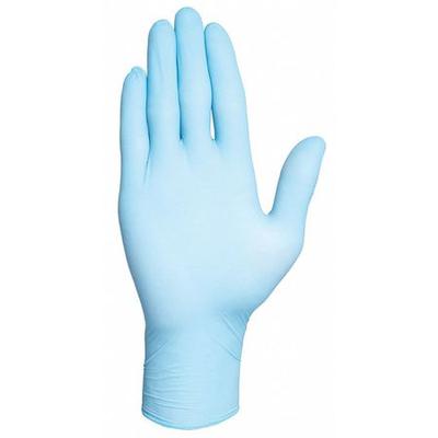 CONDOR 2VLY4 Disposable Gloves, Nitrile, Powder Free Blue, L ( 9 ), 100 PK