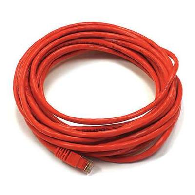 MONOPRICE 2318 Ethernet Cable,Cat 6,Red,25 ft.