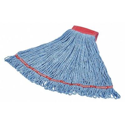 RUBBERMAID COMMERCIAL FGC15306BL00 5 in String Wet Mop, 28 oz Dry Wt, Side Gate