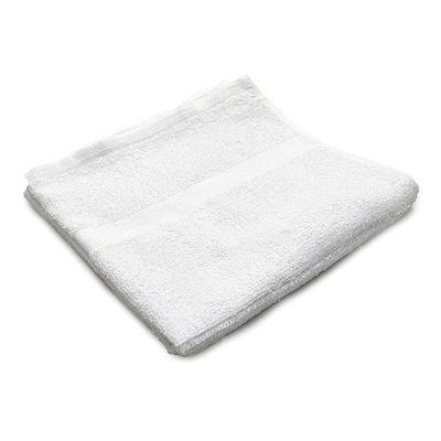 R & R TEXTILE 62420 Bath Towel,24x50 In.,White,PK12