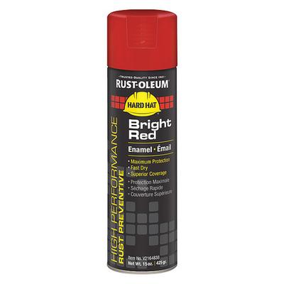 RUST-OLEUM V2164838 Rust Preventative Spray Paint, Bright Red, Gloss, 15 oz