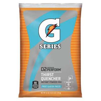 GATORADE 33676 G Series, Thirst Quencher Sports Drink Mix, Powder, Glacier
