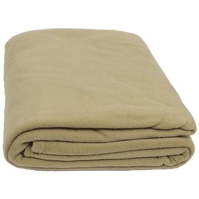 R & R TEXTILE X52000 Fleece Blanket, Twin, 66x90 In.
