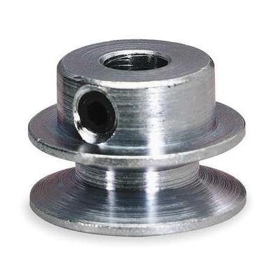 DAYTON 1X459 1/4" Fixed Bore 1 Groove O-Ring Pulley 0.88 in OD
