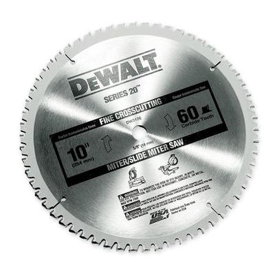 DEWALT DW3106 10" Construction Miter/Table Saw Blades