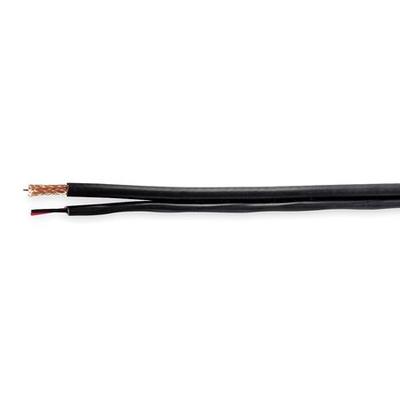 CAROL C8028.41.01 Coaxial Cable,RG-59/U,20 and 18/2 AWG