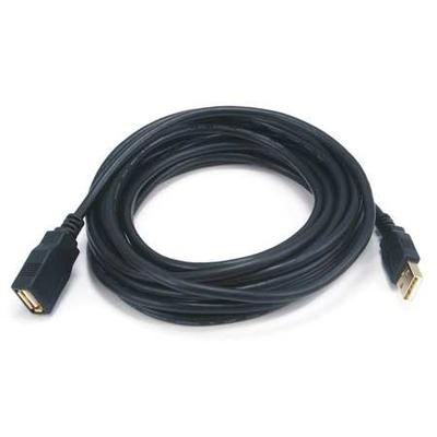 MONOPRICE 5435 USB 2.0 Extension Cable,15 ft.L,Black