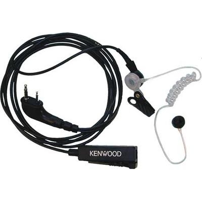 KENWOOD KHS-8BL Two-wire Palm Mic with Earpiece,Black