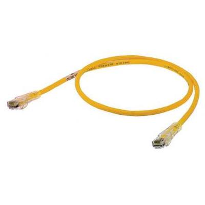 HUBBELL PREMISE WIRING HC6Y15 Ethernet Cable,Cat 6,Yellow,15 ft.