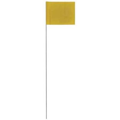 PRESCO 2315Y-200 Marking Flag,Yellow,Blank,PVC,PK100