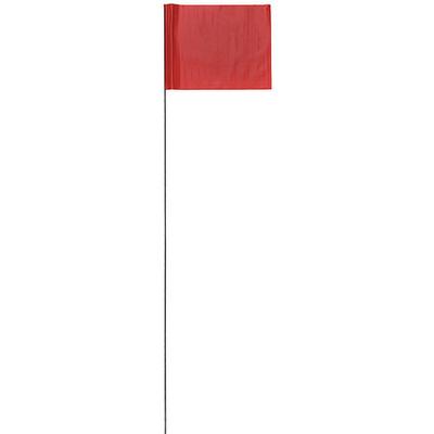 PRESCO 4536R-200 Marking Flag,Red,Blank,PVC,PK100