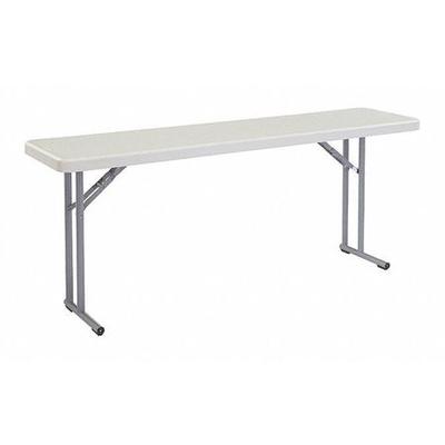 NATIONAL PUBLIC SEATING BT1872 Rectangle Seminar Table, 18