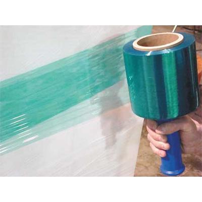 ZORO SELECT 15A926 Hand Stretch Wrap 5" x 1000 ft., Green
