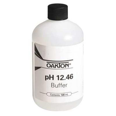 OAKTON 00654-12 Buffer Solution,pH,12.46,1 Pt