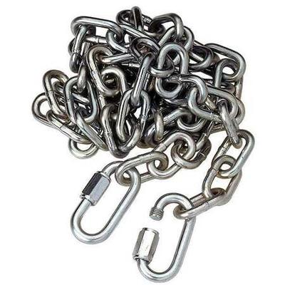 REESE 74059 Safety Chain, 72in., Steel, Metallic Silver, REESE TOWPOWER