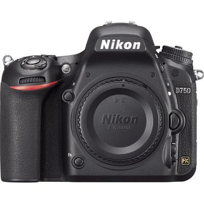Nikon D750 FX-format DSLR Body Only- 24mp, 6.5fps, Wi-Fi, HD, Tilt LCD
