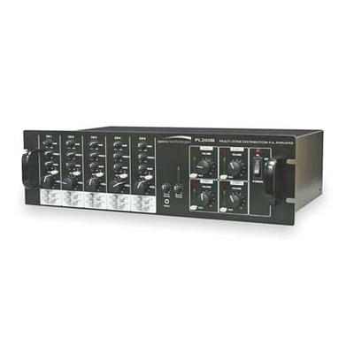 SPECO TECHNOLOGIES PL200M Multizone-Multisource Amplifier,40W