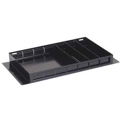 WEATHER GUARD 617 Tote Tray,26-1/2 in. L,Steel,Black