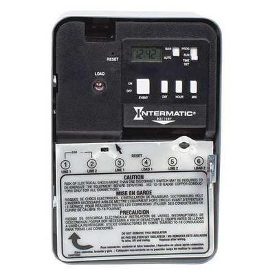 INTERMATIC EH10 Electronic Timer,24 hr/7 Days,SPST