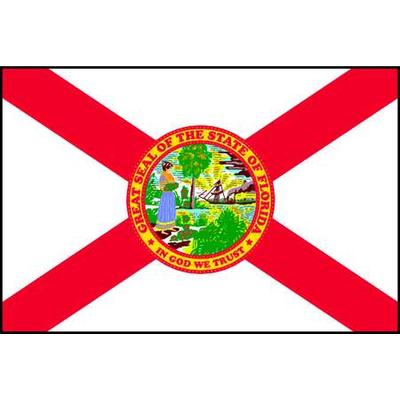 NYLGLO 140960 Florida State Flag,3x5 Ft