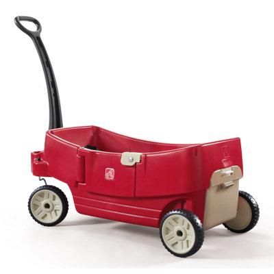 Step2 All Around Wagon Ride-On Plastic in Red | 39.5 H x 20.75 W in | Wayfair 727700