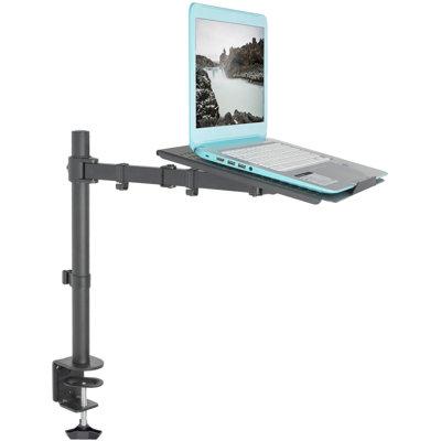 Vivo Laptop Tray & Desk Mount in Black, Size 18.0 H x 16.0 W in | Wayfair STAND-V001L