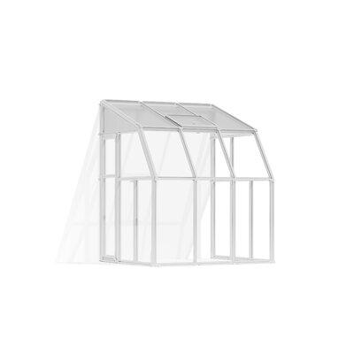 Canopia Sunroom 2 Greenhouse Acrylic Panels Resin Polycarbonate Panels in White | 97.2  H 78.9  W x 78.7  D | Wayfair 702482