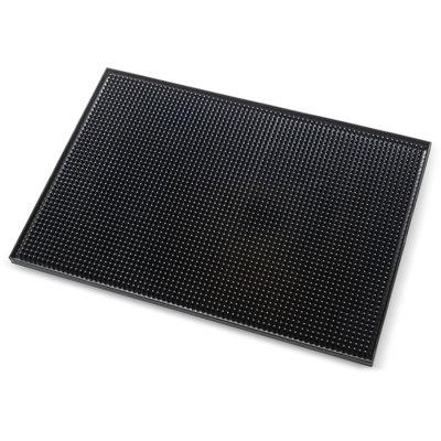 Carlisle Food Service Products Service Mat Plastic in Black | 0.44 H x 18 W x 12 D in | Wayfair 1060103