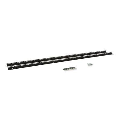 Kendall Howard Linier Server Cabinet Vertical Rail Kit in Black/Brown/Gray, Size 2.0 H x 73.5 W x 0.91 D in | Wayfair 3160-3-002-37