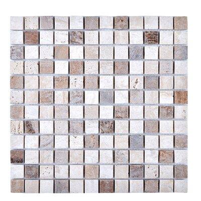 Legion Furniture Engineered Stone Grid Mosaic Tile Engineered Stone in Brown | 0.25 D in | Wayfair MS-STONE01