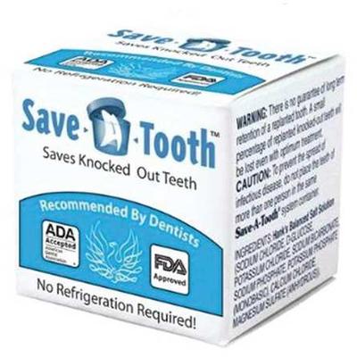 FIRST VOICE V12080 Tooth Preservation Kit, Cardboard, 1 Person