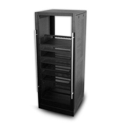 Quest Manufacturing 60" Home Theater Rack w/ Shelves, Steel in Black | 61 H x 22.5 W in | Wayfair HT6019-30-02