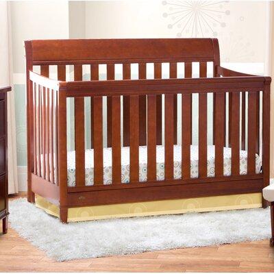 Delta Children Haven 4-in-1 Convertible Crib Wood in Brown | 43.5 H x 32.25 W in | Wayfair 7970-208