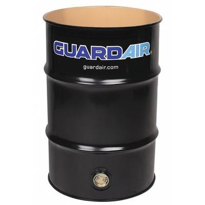 GUARDAIR N630 Open Head Vacuum Drum, Steel, 30 gal, Unlined, Black