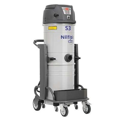 NILFISK 4010300476 Industrial Shop Vacuum, Standard 270 cfm