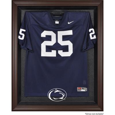 "Penn State Nittany Lions Brown Framed Logo Jersey Display Case"