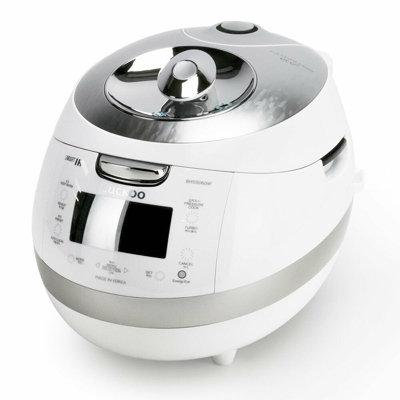 Cuckoo Electronics 6-Cup Stainless IH Pressure Cooker, Stainless Steel, Size 13.0 H x 19.75 W x 15.0 D in | Wayfair CRP-BHSS0609F