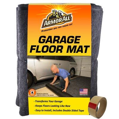 Armor All Garage Floor Mat, Protective Garage Flooring, Transforms Garage - Absorbent & Waterproof | Rectangle 7'4